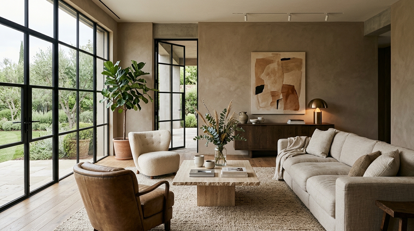 Luxury interior design living room